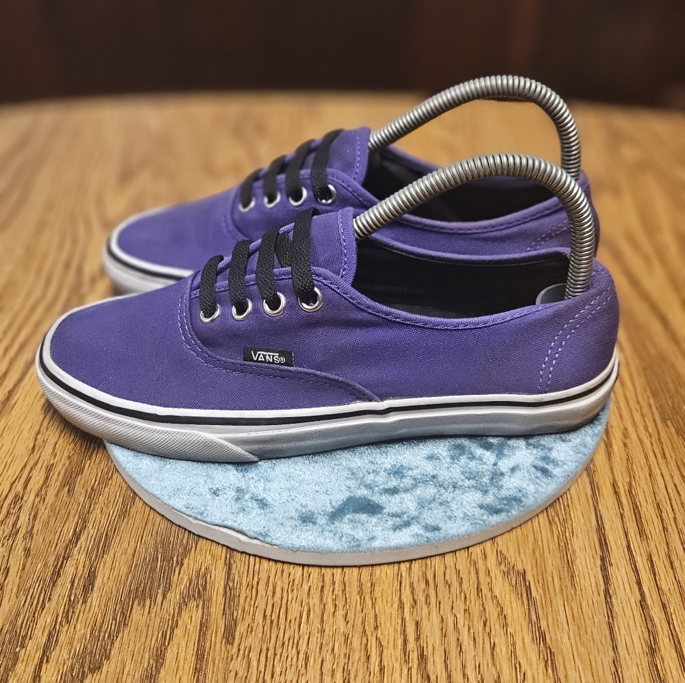 Vans Authentic Purple Canvas Sneakers Size 6/ 7.5 Womens